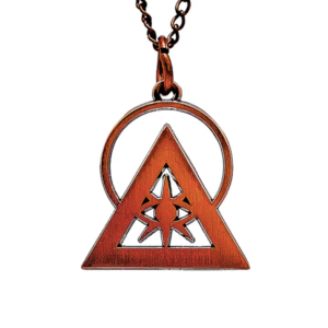 Copper Illuminati Talisman