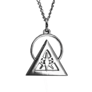 Silver Rhodium Illuminati Talisman